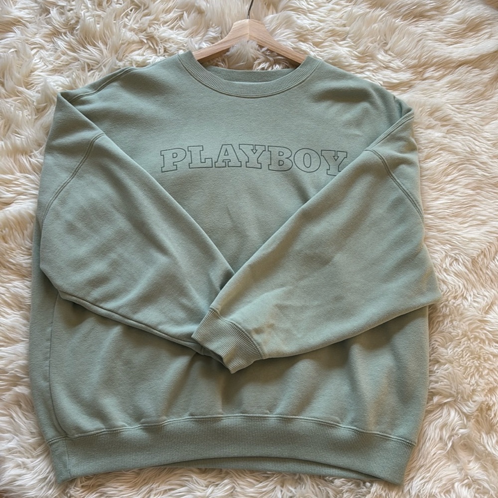 Sage Playboy Crewneck